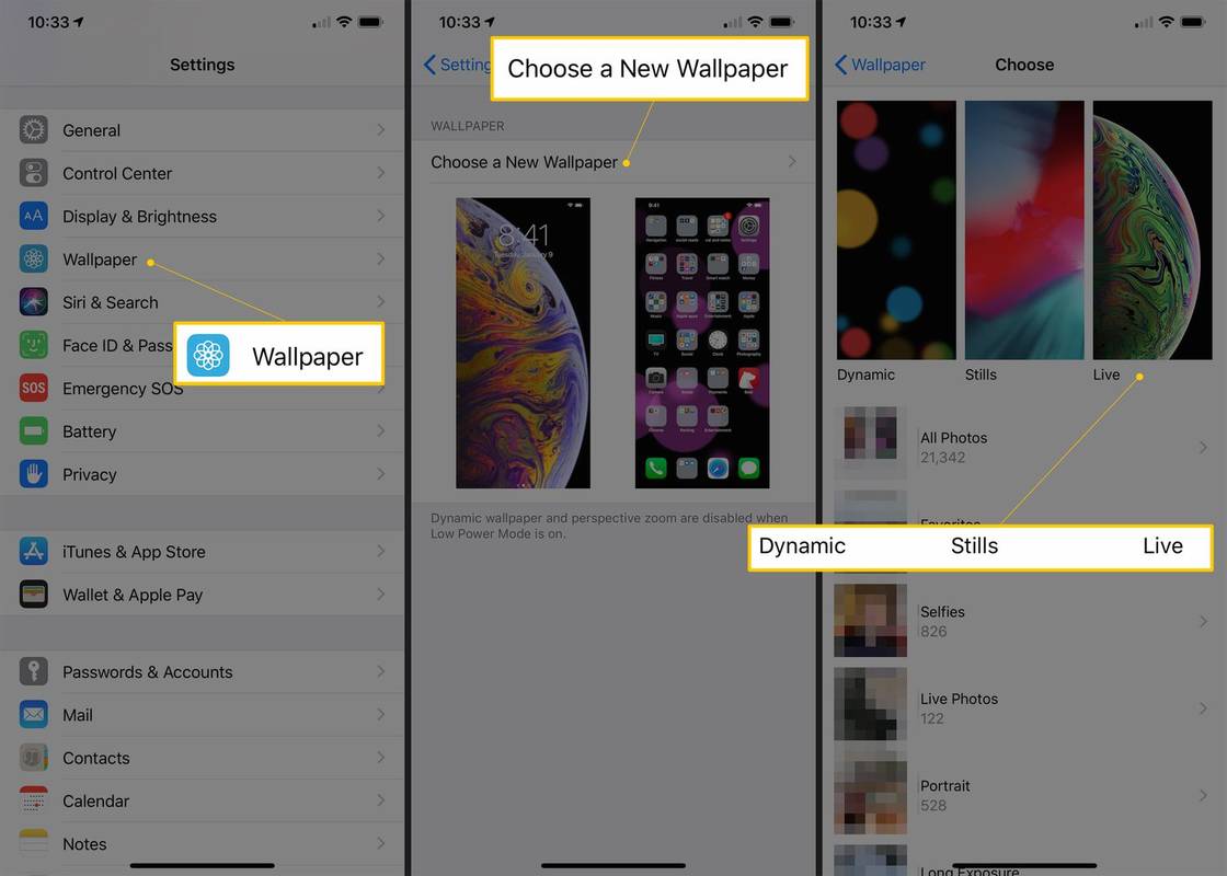 Como usar papel de parede ao vivo no seu iPhone