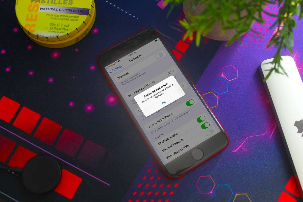 Kuidas parandada iMessage'i aktiveerimisvigu