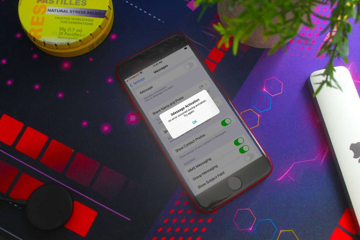Kuinka korjata iMessage-aktivointivirheet
