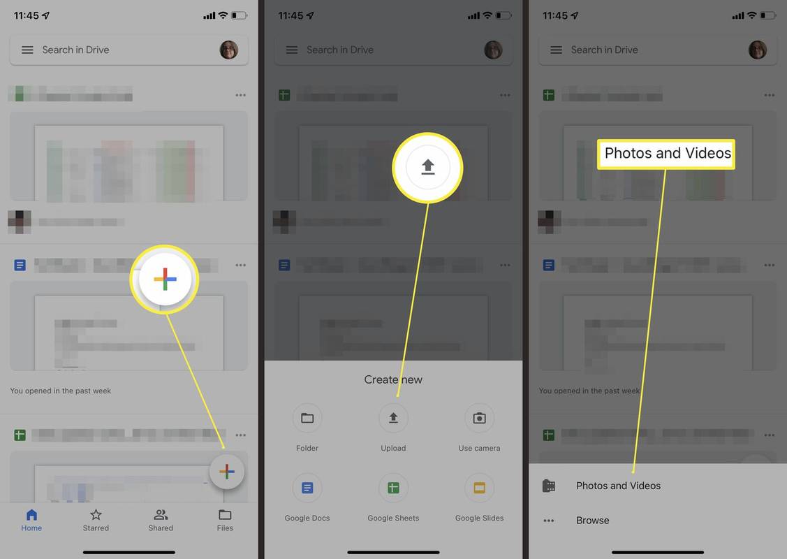 Hur man laddar upp bilder till Google Drive från iPhone