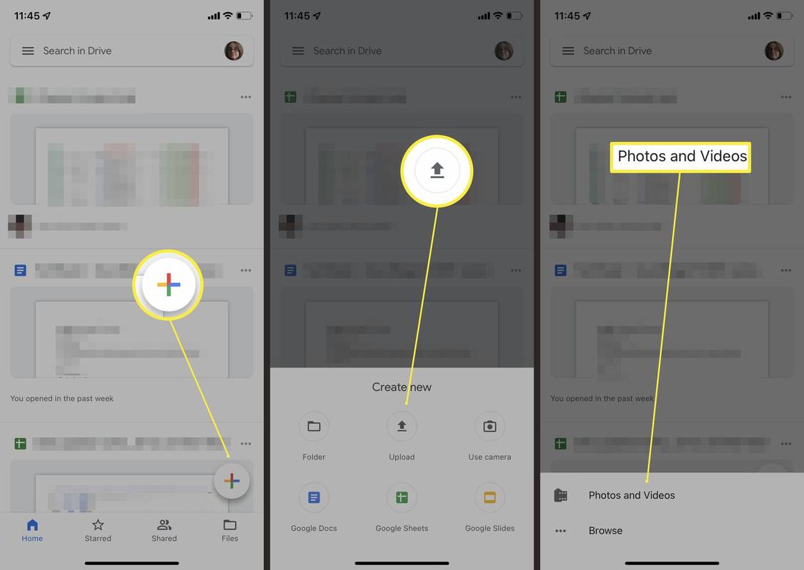 Cómo subir fotos a Google Drive desde iPhone