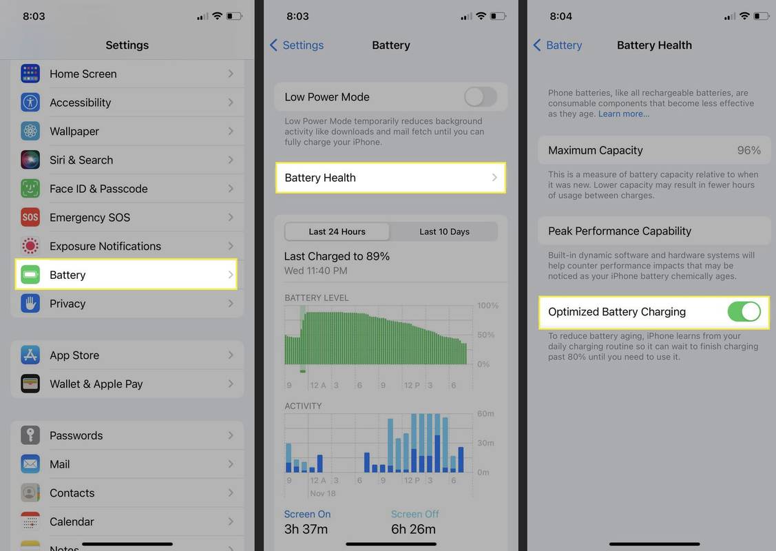 Какво представлява оптимизираното зареждане на батерията на iPhone?