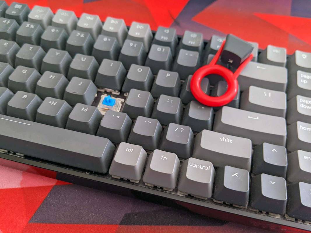 Como consertar quando uma tecla do teclado mecânico não está funcionando