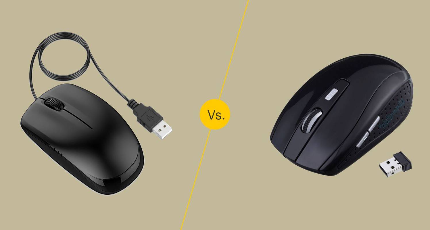 Káblové vs. bezdrôtové myši