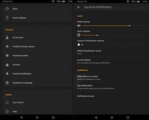 วิธีปิดเสียงเริ่มต้นของ Kindle Fire