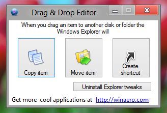 Drag'n'Drop Editor