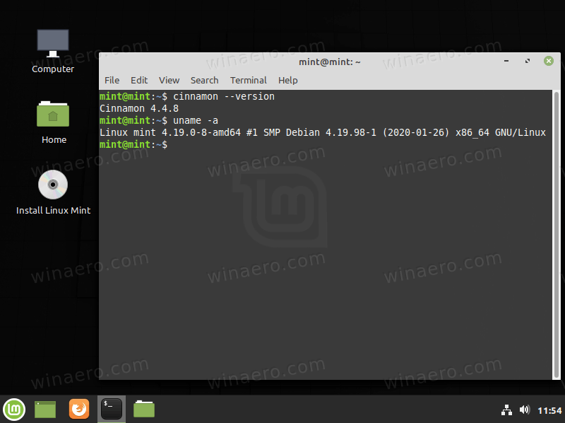 Linux Mint LMDE 4 베타를 사용할 수 있습니다.