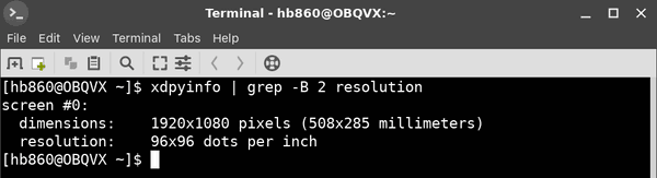Sådan finder du og ændrer skærm DPI i Linux