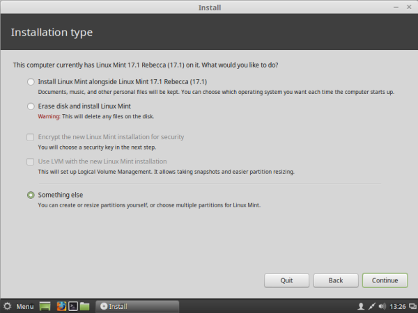 Hoe u uw harde schijf partitioneert om Linux Mint te installeren