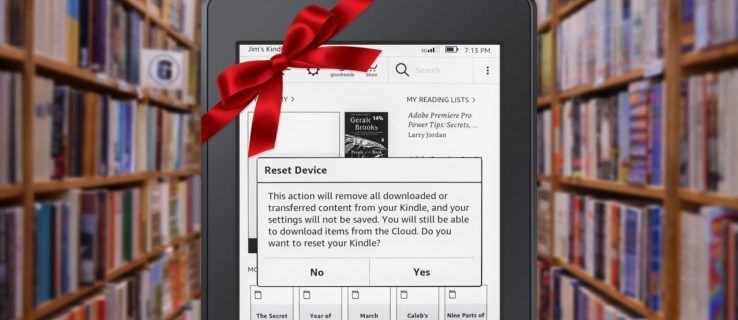 Hvordan tilbakestille Kindle før du selger eller gir den bort