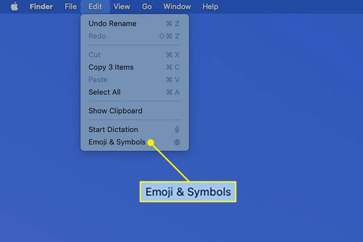 Как открыть клавиатуру Emoji на Mac