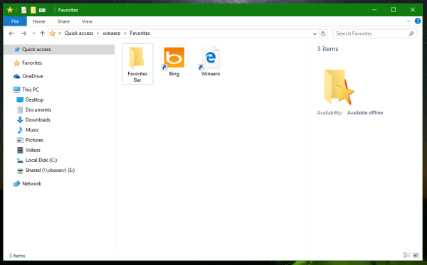 InternetExplorerからMicrosoftEdgeにお気に入りをインポートする方法
