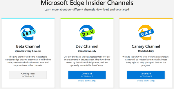 Microsoft Edge Chromium tự động thay đổi tác nhân người dùng của nó