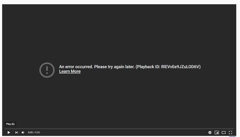Adblock está causando errores en YouTube en Microsoft Edge