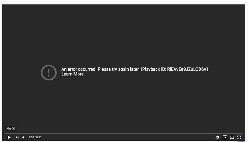 AdblockがMicrosoftEdgeのYouTubeでエラーを引き起こしています