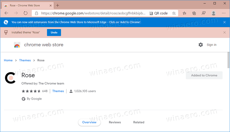 Microsoft Edge tagad ļauj iestatīt pielāgotu motīvu no Jaunas cilnes lapas opcijām