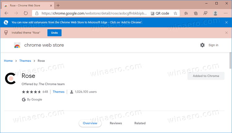 Το Microsoft Edge επιτρέπει τώρα τη ρύθμιση προσαρμοσμένου θέματος από τις επιλογές σελίδας New Tab