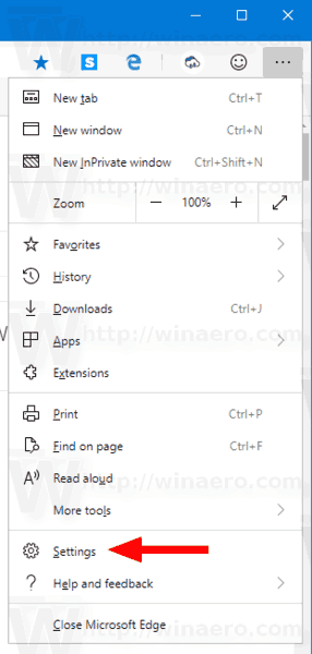 Tắt tải trước trang tab mới trong Microsoft Edge Chromium