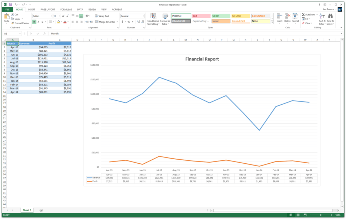 Cara Mengeksport Carta Excel sebagai Fail Gambar