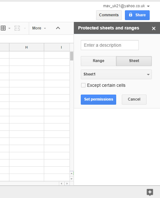 Cómo bloquear una fórmula en Google Sheets