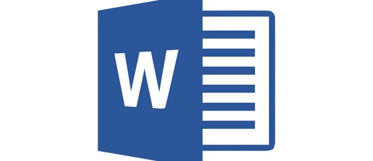 כיצד להסיר עוגן ב- Microsoft Word