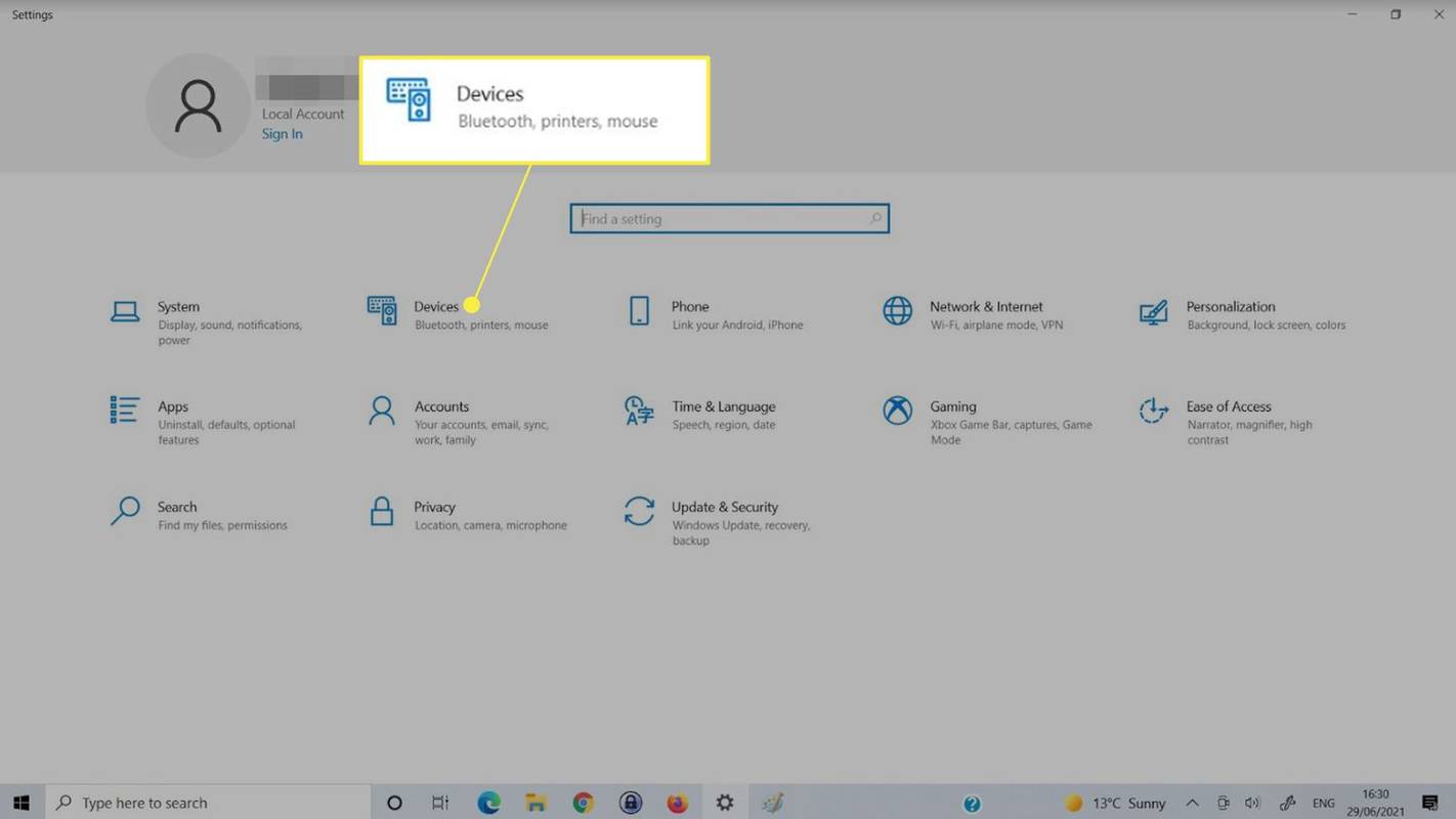 Näyttönäppäimistön sammuttaminen Windows 10:ssä