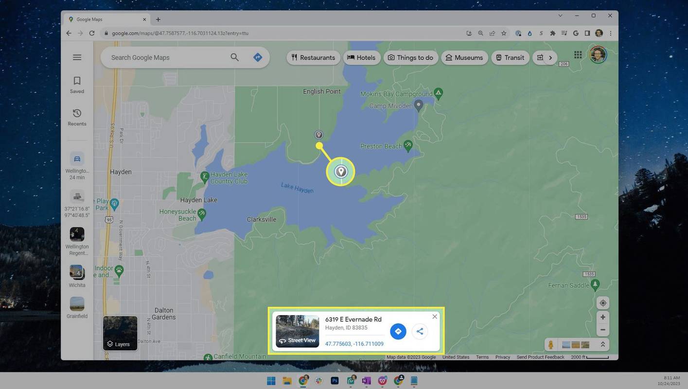 Kuidas Google Mapsi nööpnõela maha visata