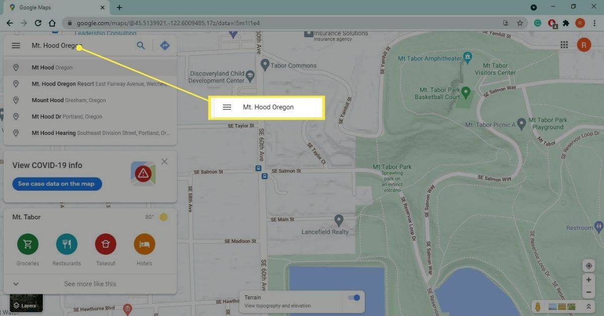 Πώς να βρείτε το υψόμετρο στους Χάρτες Google
