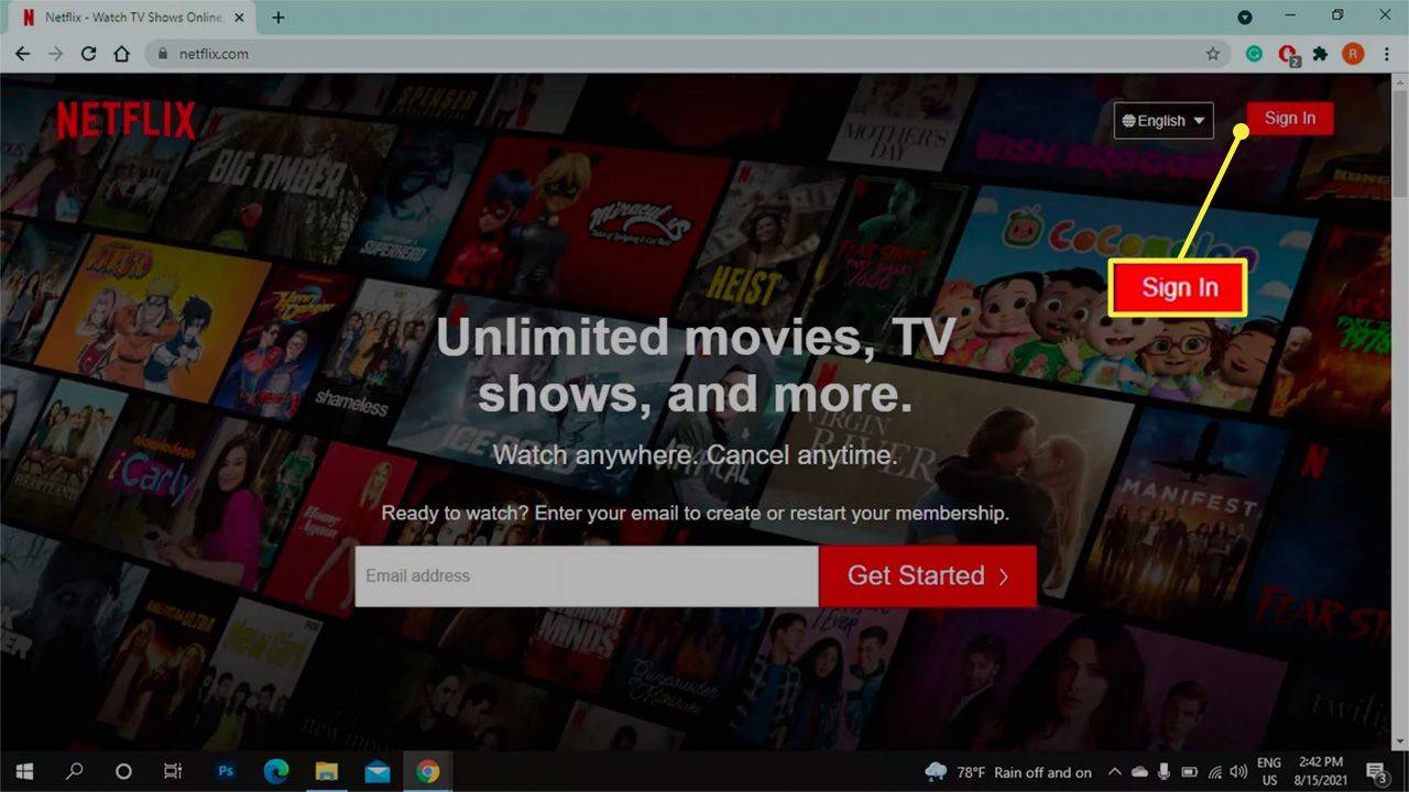 Como alterar a forma de pagamento no Netflix