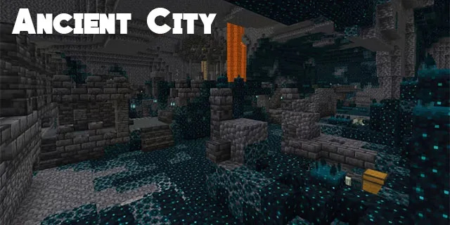 Comment trouver une ville antique dans Minecraft