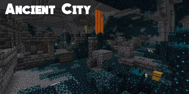 Cómo encontrar una ciudad antigua en Minecraft