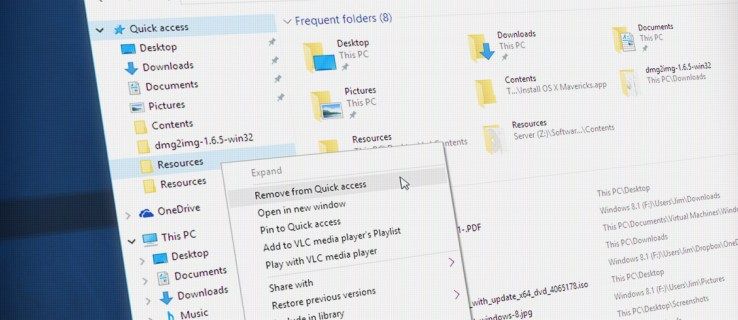 Snelle toegang opruimen en temmen in Windows 10 Windows