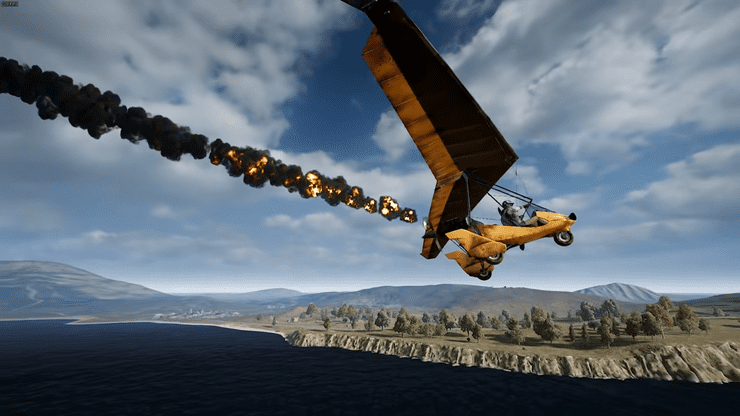 Wie man ein Segelflugzeug in PUBG fliegt