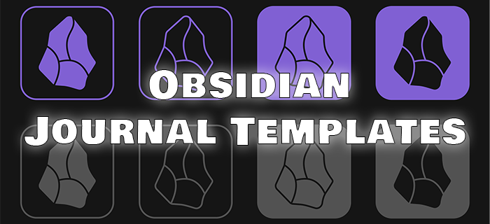 Obsidian Journal skabeloner