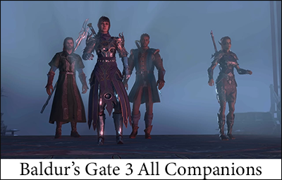 Tất cả bạn đồng hành trong Baldur's Gate 3