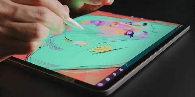 Как выбрать и переместить в Procreate