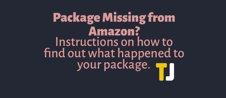 Sådan rapporteres en manglende pakke til Amazon