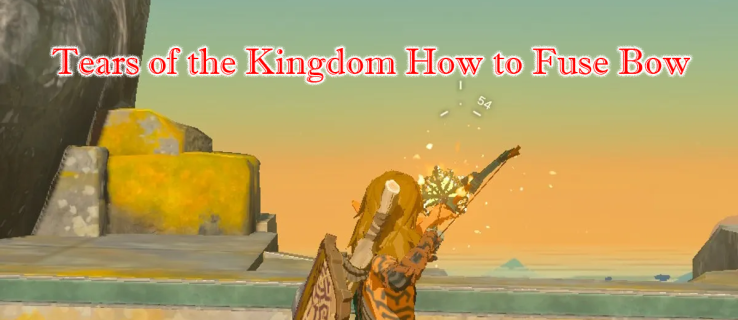 Как сплавить лук в Tears of the Kingdom