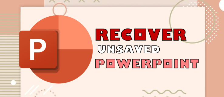 Paano Mabawi ang isang Hindi Na-save na PowerPoint