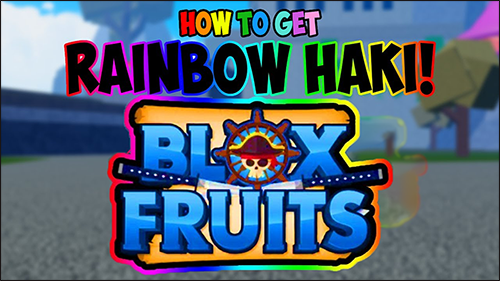 Kaip gauti Rainbow Haki iš Blox Fruits