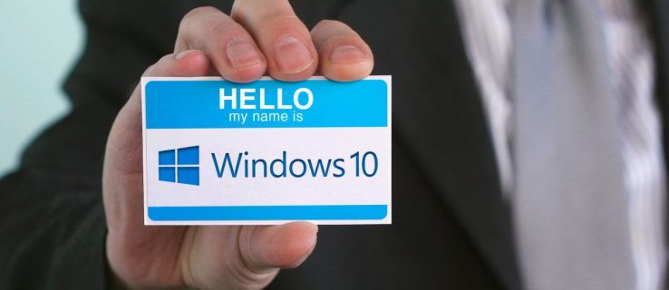 Kako preimenovati računalnik v operacijskem sistemu Windows 10