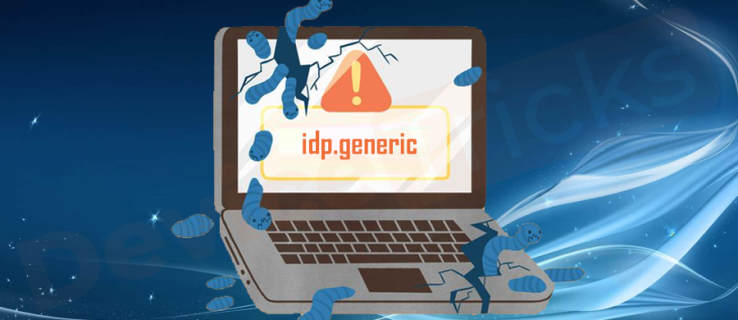 무엇인가요'IDP.Generic'?