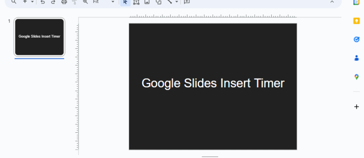 วิธีแทรกตัวจับเวลาลงใน Google Slides