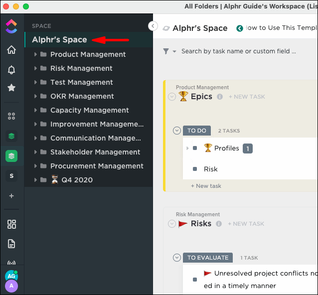 ClickUpでステータスを追加する方法