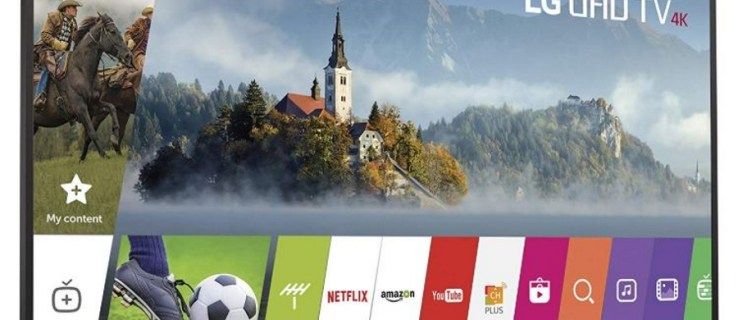 Az alkalmazások frissítése az LG Smart TV-n