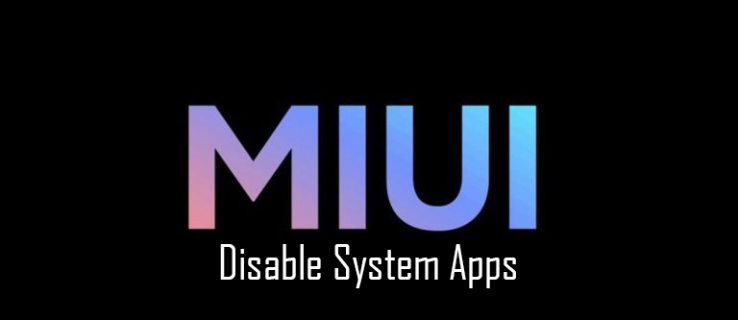 A rendszeralkalmazások letiltása a MIUI-ban