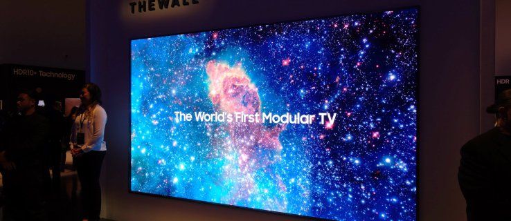 Vergeet behang, je kunt nu je hele muur in een tv veranderen met Samsungs gigantische modulaire set van 146 inch