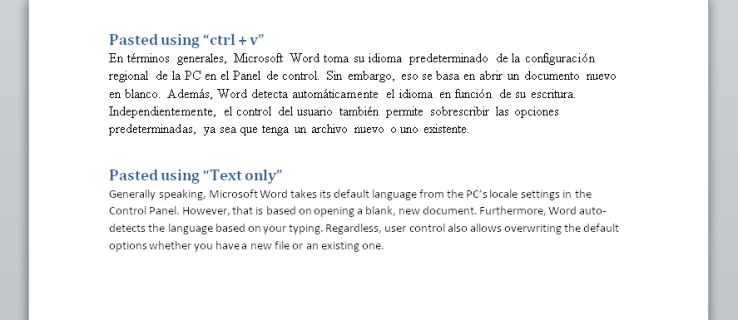 Cómo evitar que Microsoft Word cambie el idioma del corrector ortográfico