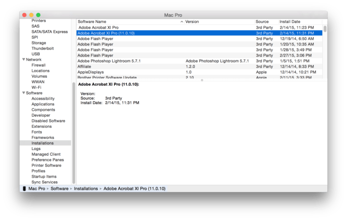 Jak wyświetlić pełną historię instalacji aplikacji w systemie Mac OS X