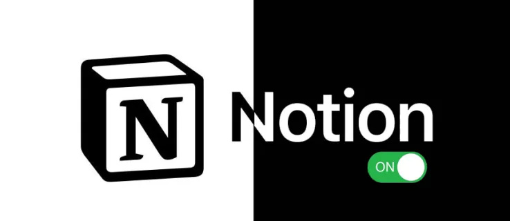 Notion'da Karanlık Mod Nasıl Etkinleştirilir